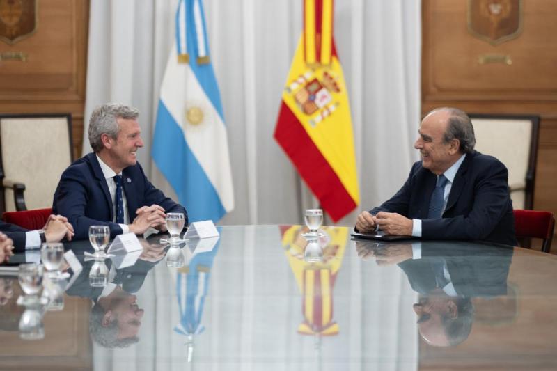 Rueda chama ao diálogo e á cooperación entre Galicia e A Arxentina para o fortalecemento empresarial mutuo e reforzar as relacións institucionais
