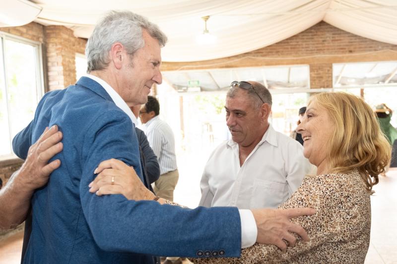 Rueda destaca el papel central de las entidades gallegas en Uruguay en la promoción de Galicia y llama a estrechar lazos culturales y empresariales