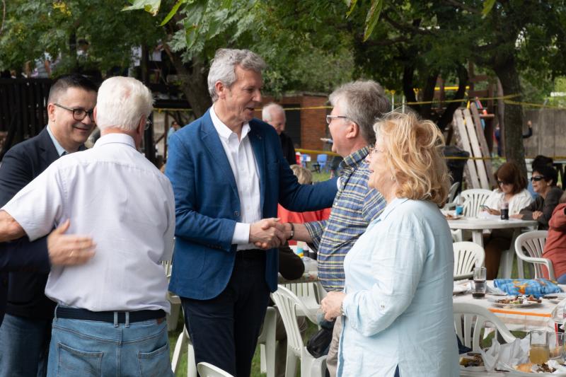Rueda destaca el papel central de las entidades gallegas en Uruguay en la promoción de Galicia y llama a estrechar lazos culturales y empresariales