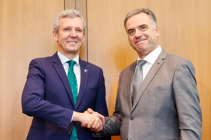 Rueda mantén un encontro co presidente do Uruguai para estreitar lazos entre os dous territorios