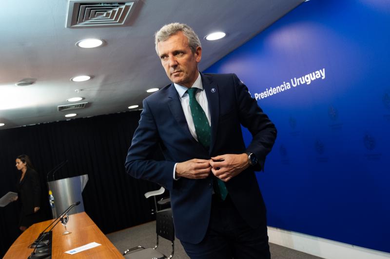 Rueda mantén un encontro co presidente do Uruguai para estreitar lazos entre os dous territorios
