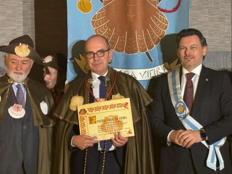Miranda destaca en Madrid o papel da Orde da Vieira como símbolo da galeguidade universal