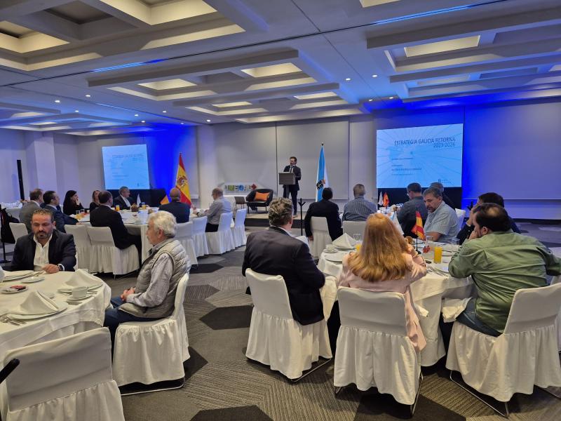 A Xunta participa nun foro con empresarios galegos en México para expoñer oportunidades de retorno e investimento en Galicia
