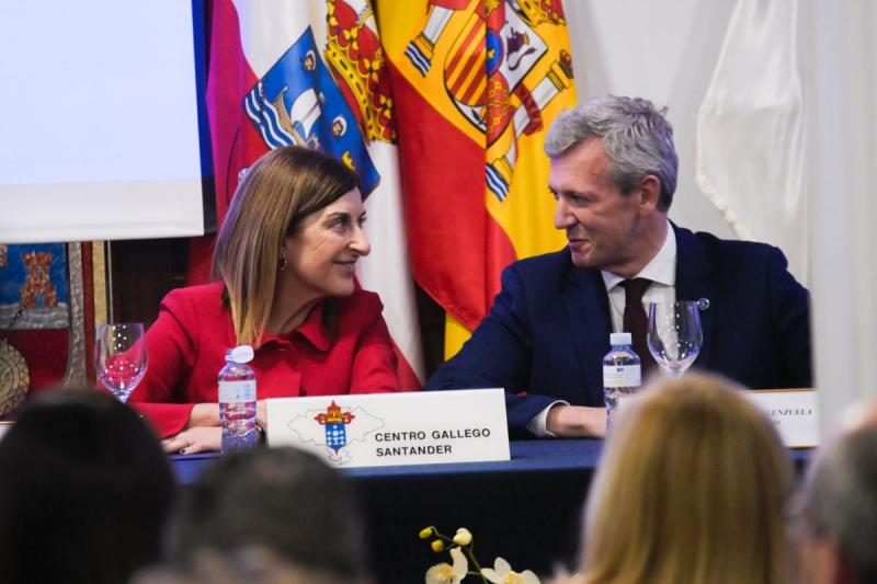 Rueda salienta o papel do Centro Galego de Santander como embaixador da cultura galega en Cantabria