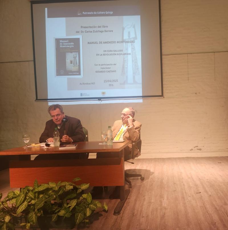 A Delegada da Xunta en Uruguai participa en destacados actos culturais polo Día Internacional do Libro