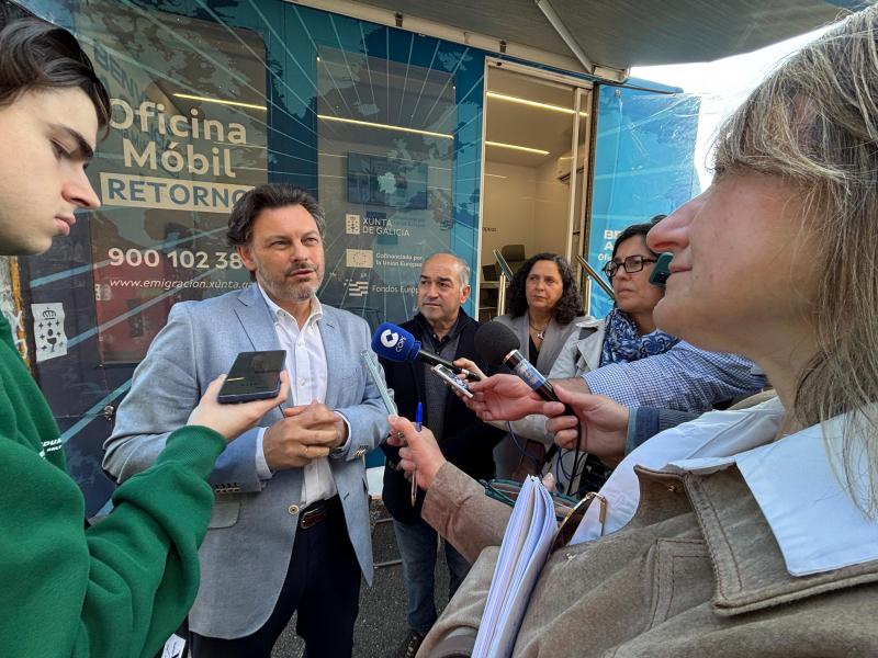 La Xunta destaca la labor de acompañamiento y cercanía prestada por la Oficina Móvil de Retorno, que ha recorrido cerca del 60 % de los municipios de Galicia