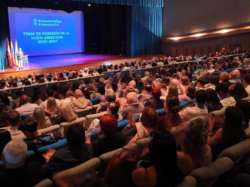 Miranda na toma de posesión da nova directiva da Hermandad Gallega de Venezuela: “Os novos responsables inician unha etapa que contará co respaldo da Xunta para seguir fortalecendo á nosa colectividade en Venezuela”