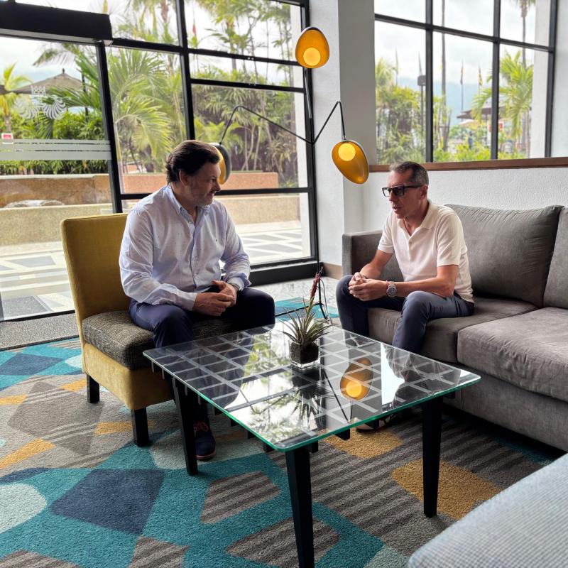 Miranda analiza co presidente da Federación de Centros Españoles de Venezuela as necesidades actuais dos españoles no país americano Miranda analiza co presidente da Federación de Centros Españoles de Venezuela as necesidades actuais dos españoles no país americano