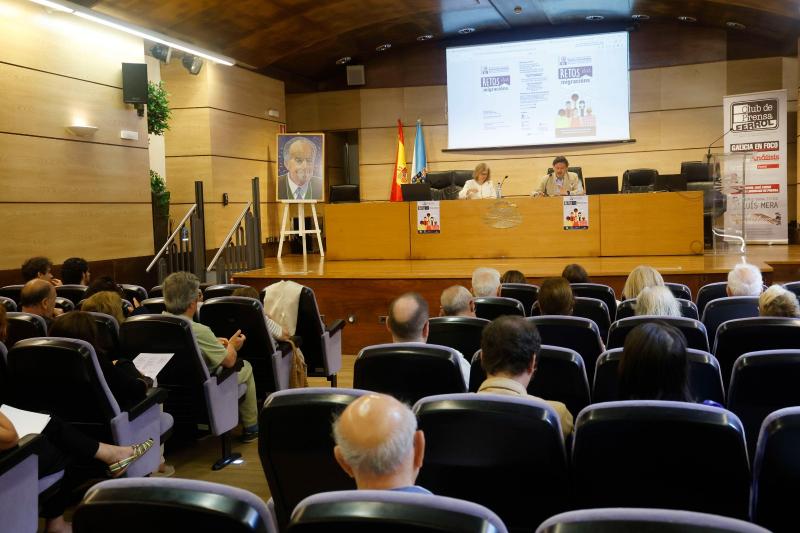 Miranda destaca en Ferrol que Galicia es hoy tierra de retorno y acogida gracias a la solidaridad gallega, a la calidad de vida y al impulso de las políticas pioneras de la Xunta
