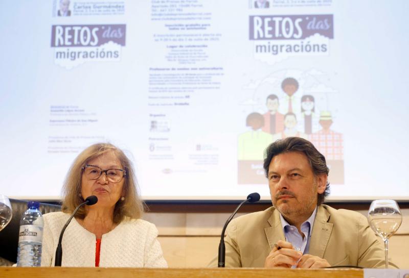 Miranda destaca en Ferrol que Galicia es hoy tierra de retorno y acogida gracias a la solidaridad gallega, a la calidad de vida y al impulso de las políticas pioneras de la Xunta