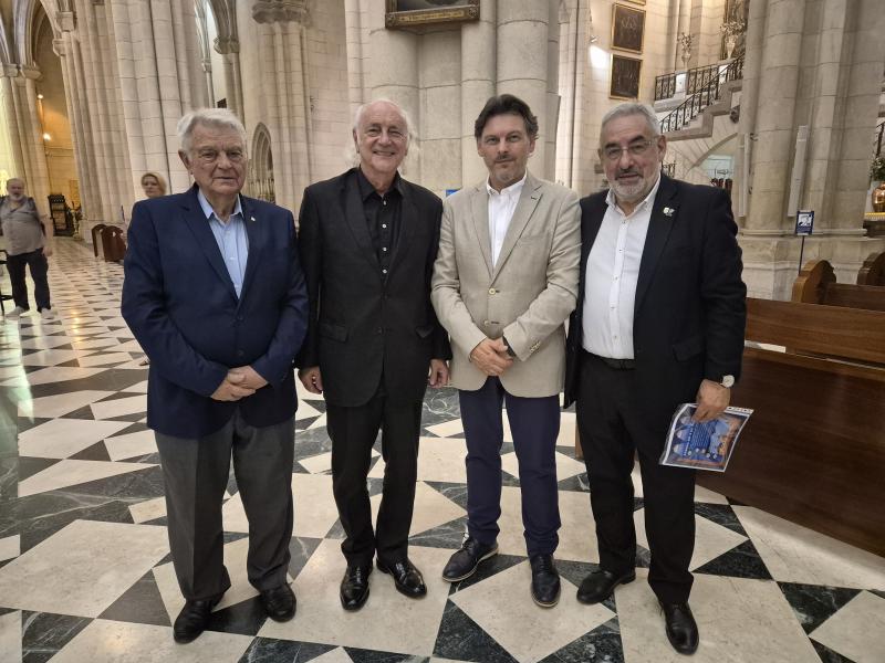 Miranda: “Las campanas gallegas de la Almudena son un recordatorio sonoro de la huella que dejaron y siguen dejando los gallegos en la historia y en la vida madrileña”
