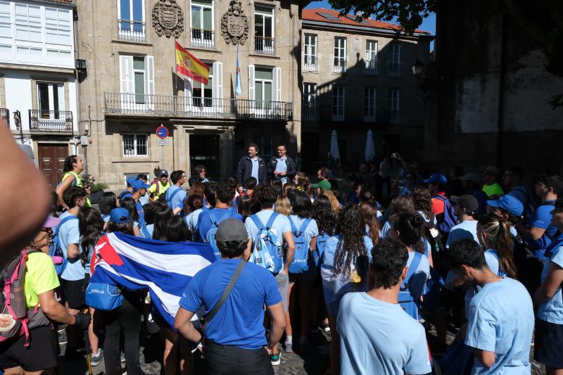 La Xunta destaca el papel del Camino como símbolo para acercar la juventud gallega del exterior a su tierra de origen y reforzar los vínculos culturales y sociales