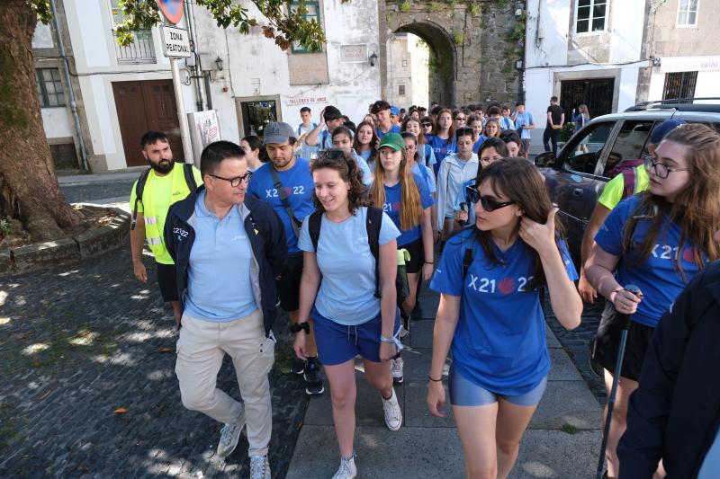 La Xunta destaca el papel del Camino como símbolo para acercar la juventud gallega del exterior a su tierra de origen y reforzar los vínculos culturales y sociales