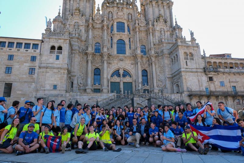 La Xunta destaca el papel del Camino como símbolo para acercar la juventud gallega del exterior a su tierra de origen y reforzar los vínculos culturales y sociales