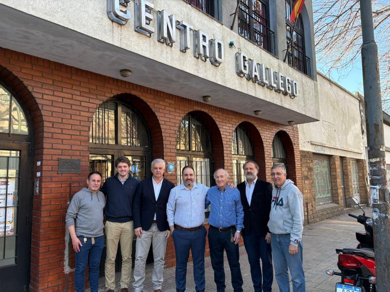 El delegado de la Xunta en Buenos Aires acompaña a la colectividad en la celebración del Día de Galicia y del 76º Aniversario del Centro Gallego de La Plata
