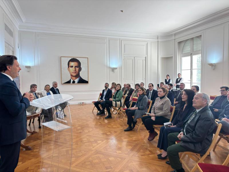 La Xunta presenta en la Embajada de España en Buenos Aires el programa “Saborea Galicia Calidade” para promover la cultura, siendo la música de artistas gallegos internacionales el gran referente