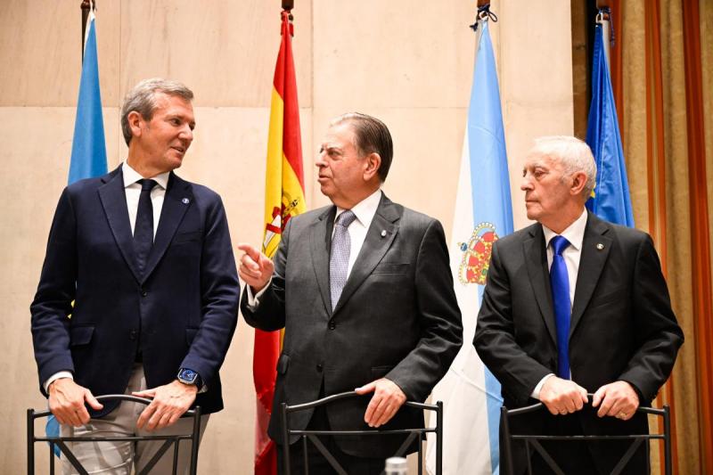 Rueda reivindica en Oviedo la hermandad histórica entre Galicia y Asturias y apuesta por la cooperación frente a los desafíos presentes y futuros