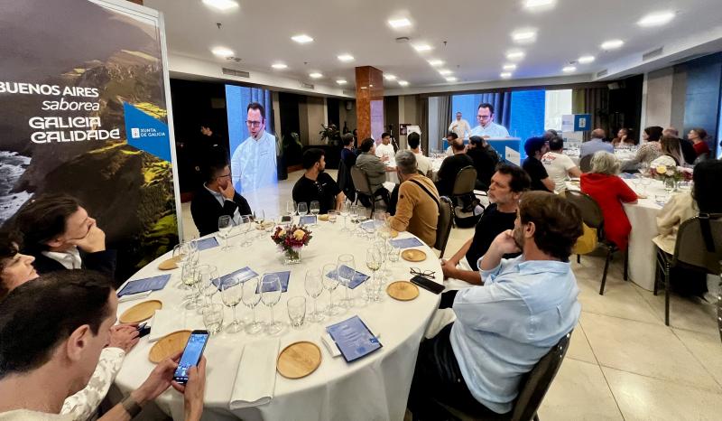 A Xunta impulsa na Arxentina a proxección internacional do bo facer da cociña galega a través do evento ‘Saborea Galicia Calidade’