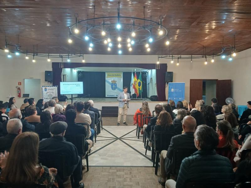 Miranda presenta en Curitiba as oportunidades de retorno: “O retorno é unha oportunidade compartida, para quen volve e para a propia Galicia”