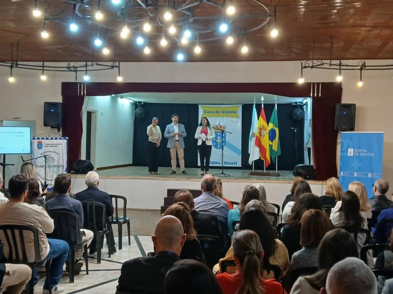 Miranda presenta en Curitiba las oportunidades de retorno: 'El retorno es una oportunidad compartida, tanto para quien regresa como para la propia Galicia'