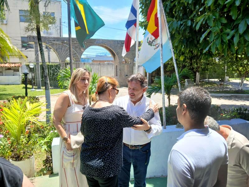 Miranda destaca en Salvador de Bahía o papel do Centro Recreativo União do Río Tea: “Son un exemplo de como a colectividade galega mantén viva a súa cultura a milleiros de quilómetros de Galicia”.