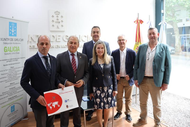 A delegada da Xunta acompaña á delegación empresarial de Lugo na súa visita ao Uruguai A delegada da Xunta acompaña á delegación empresarial de Lugo na súa visita ao Uruguai