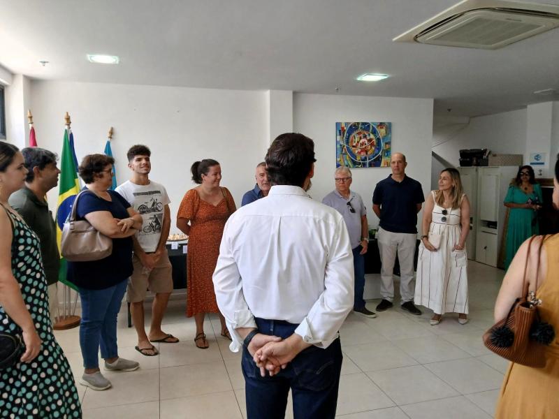 Miranda destaca en Salvador de Bahía el compromiso de la colectividad gallega y su papel como puente entre Galicia y Brasil