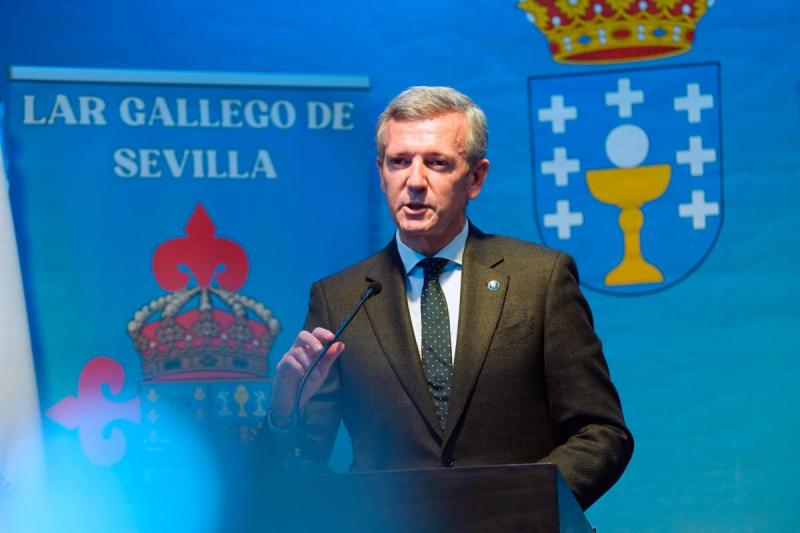 Rueda reivindica el papel de los centros gallegos en la proyección de la imagen de Galicia y en la conservación de las tradiciones