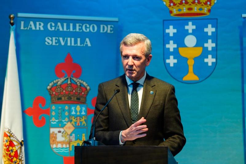 Rueda reivindica el papel de los centros gallegos en la proyección de la imagen de Galicia y en la conservación de las tradiciones