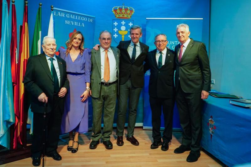 Rueda reivindica el papel de los centros gallegos en la proyección de la imagen de Galicia y en la conservación de las tradiciones