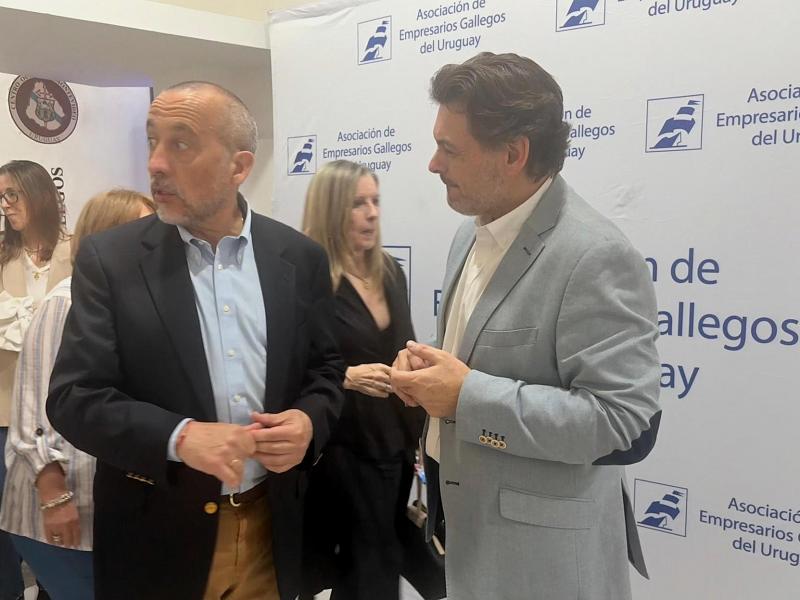 Miranda: “A unión de entidades entorno ao Centro Ourensán é un exemplo de colaboración e de futuro para a colectividade galega en Uruguai”.