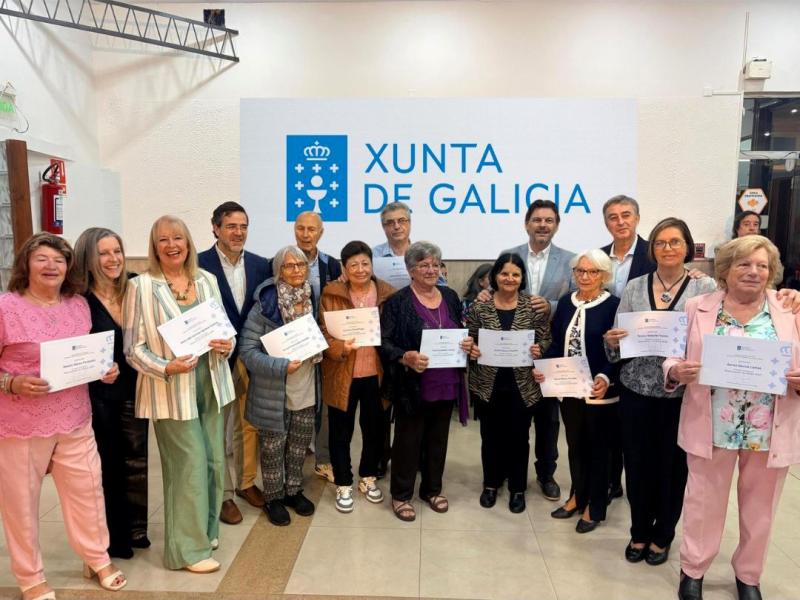 Miranda: “Estos diplomas simbolizan la unión entre quienes mantienen viva Galicia en el exterior y quienes hoy continúan su legado”.