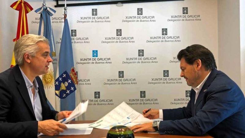 Miranda destaca en Arxentina o impacto crecente dos apoios da Xunta no país, con máis de 4.000 galegos beneficiarios e un orzamento de máis de 3 millóns de euros. Miranda destaca en Arxentina o impacto crecente dos apoios da Xunta no país, con máis de 4.000 galegos beneficiarios e un orzamento de máis de 3 millóns de euros.
