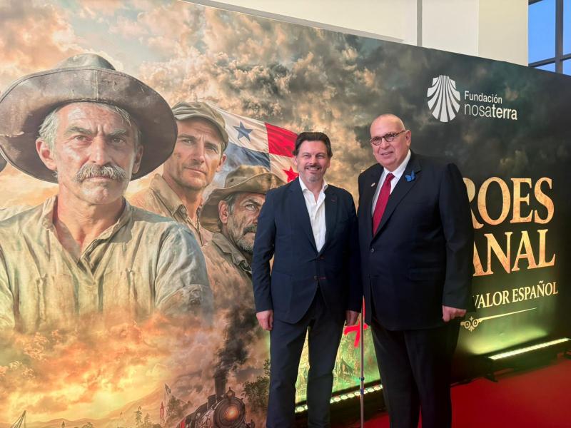 Miranda asiste en Panamá al estreno de “Héroes del Canal”: “Es un reconocimiento necesario a las historias humanas que hay detrás de la emigración”