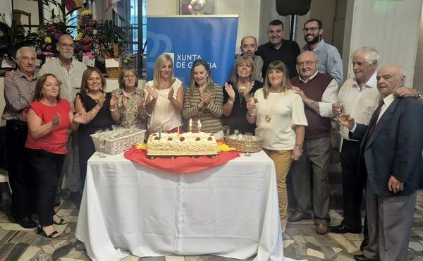 La delegada de la Xunta en Uruguay destaca el papel de la colectividad gallega en el IV Aniversario de la Casa de Galicia La delegada de la Xunta en Uruguay destaca el papel de la colectividad gallega en el IV Aniversario de la Casa de Galicia