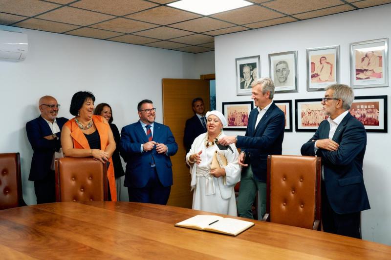 Rueda pone en valor los vínculos xacobeos entre Galicia y Canarias y reivindica el próximo Año Santo como una oportunidad única para visitar la comunidad.