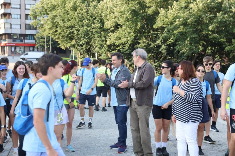 Miranda: “Cada paso destes mozos é un paso máis cara ao corazón de Galicia”.