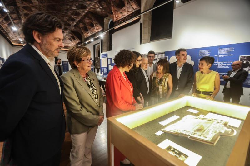 La Xunta comparte con la Universidade de Santiago la celebración del centenario de la inauguración de la Biblioteca América.