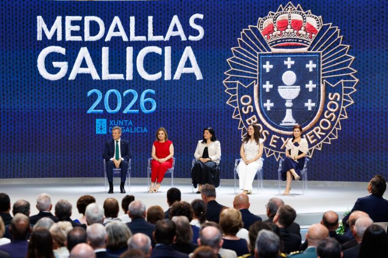 Intervención do presidente da Xunta na cerimonia de entrega das Medallas de Galicia 2026.