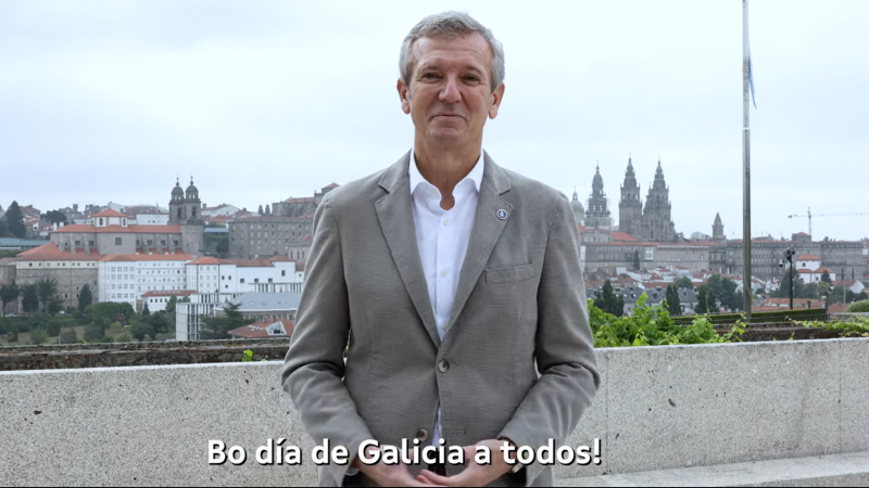 Mensaxe do presidente da Xunta, Alfonso Rueda, á colectividade galega do exterior no Día de Galicia 2026.
