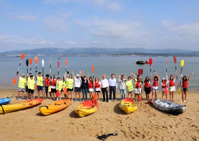 A Xunta implica á mocidade galega do exterior na conservación do patrimonio natural e cultural a través de Conecta co Voluntariado en Galicia.