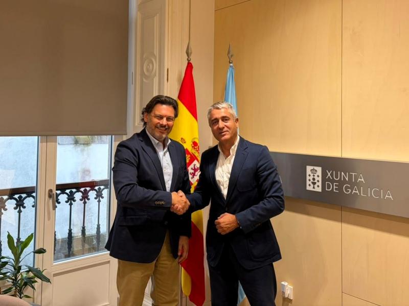 Miranda refuerza el vínculo de Galicia con México en un encuentro con el cónsul honorario.