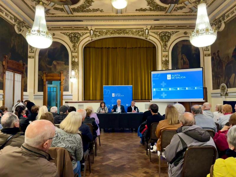 O delegado da Xunta na Arxentina transmítelles ás persoas participantes en “Reencontros con Galicia” que Galicia se sinte orgullosa de axudar a que poidan volver á terra onde naceron.