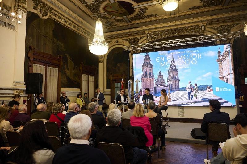 La Xunta invita en Argentina a vivir un Xacobeo 2027 abierto al mundo y asentado en los valores del encuentro, la convivencia y la participación.