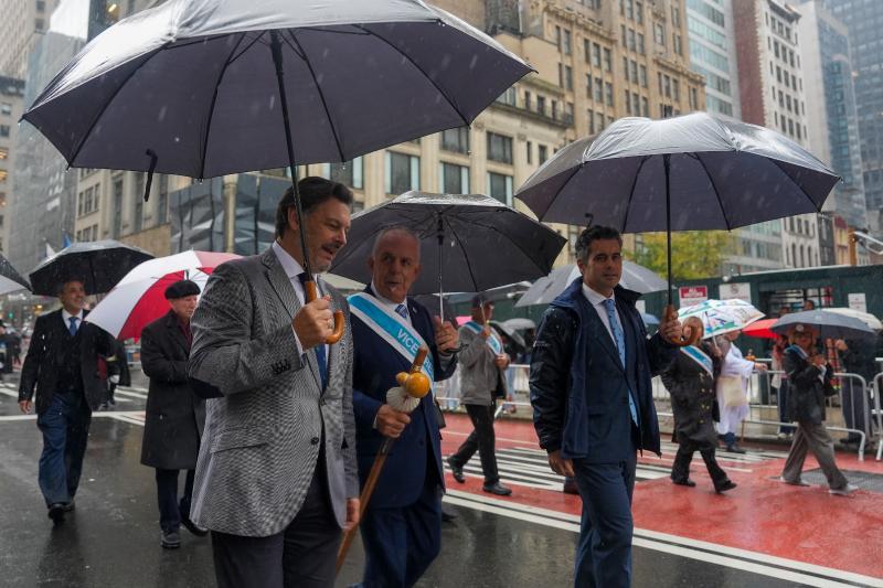 Desfile do Día da Hispanidade en Nova York.