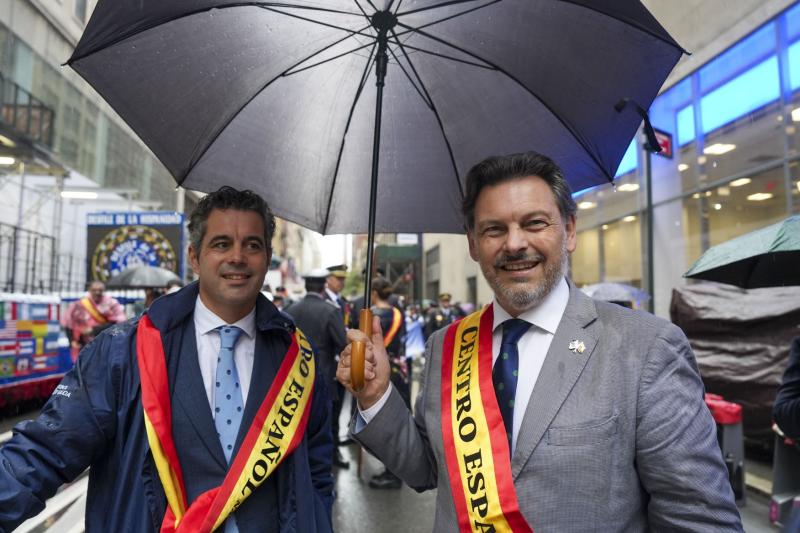 Desfile do Día da Hispanidade en Nova York.