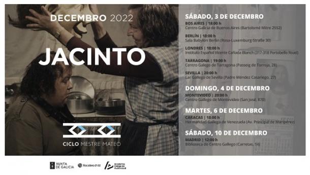Ciclo Mestre Mateo de cine galego, en Caracas