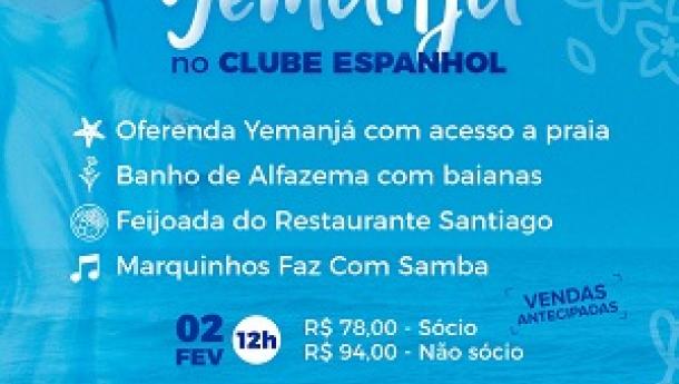 Yemanjá 2023 del Clube Espanhol de Salvador de Bahía
