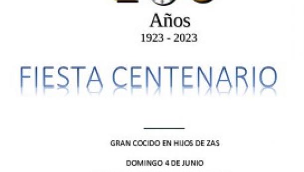 Centenario de Hijos de Zas en Bos Aires