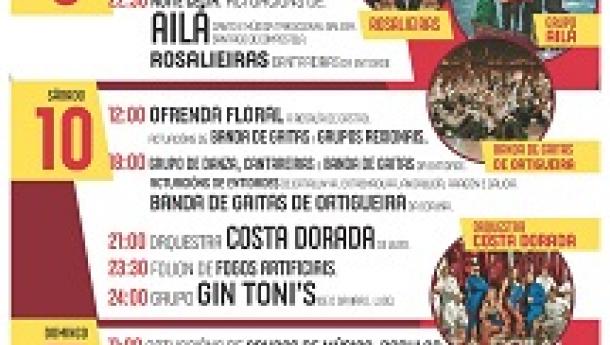 Fiesta gallega 2023 de la A.C.G. Rosalía de Castro de Cornellà